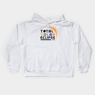 April8 2024 Total Solar Eclipse Kids Hoodie